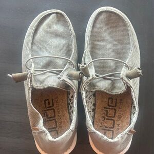 Hey Dude Casual Shoes - green/gray